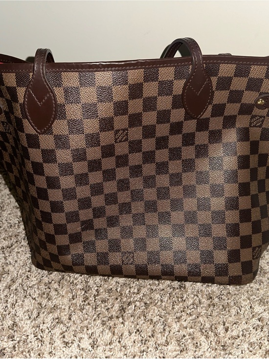 Louis Vuitton Handbags - Louis Vuitton Brown Damier Ebene Canvas Tote